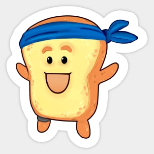 Happy Bread Sticker